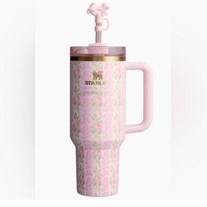 The Stanley x LoveShackFancy Quencher H2.0 40 Oz Tumbler Blooming Heirloom